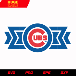 Chicago Cubs Logo svg, mlb svg, eps, dxf, png, digital file for cut