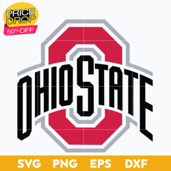 Ohio State Buckeyes Svg, Logo Ncaa Sport Svg, Ncaa Svg, Png, Dxf, Eps Download File, Sport Svg