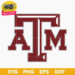 Texas A And M Aggies Svg, Logo Ncaa Sport Svg, Ncaa Svg, Png, Dxf, Eps Download File, Sport Svg