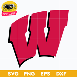 Wisconsin Badgers Svg, Logo Ncaa Sport Svg, Ncaa Svg, Png, Dxf, Eps Download File, Sport Svg