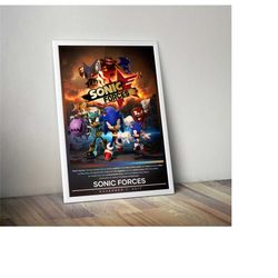 Sonic Forces Poster | Sonic Prints | Gaming