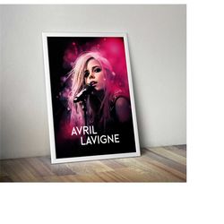 Avril Lavigne Poster Print | Artist Illustration Poster