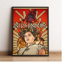 Midsommar Poster, Florence Pugh Wall Art, Will Poulter
