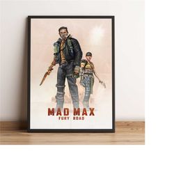 Mad Max Fury Road Poster, Tom Hardy Wall