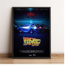 Back to the Future Poster, Marty Mcfly Wall