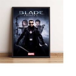 Blade Poster, Wesley Snipes Wall Art, Kris Kristofferson
