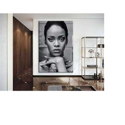 Rihanna Canvas Print - Best Singer Wall Art