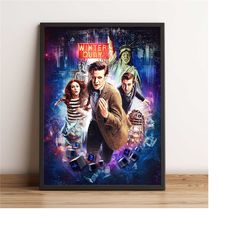 Doctor Who Poster, Charlie Cox Wall Art, Tv