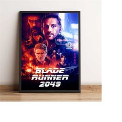 Blade Runner 2049 Poster, Ryan Gosling Wall Art,