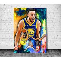 Stephen Curry Golden State Warriors NBA Poster