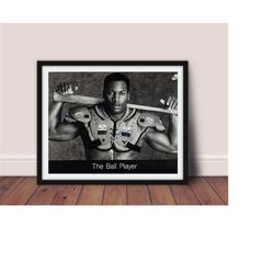 Bo Jackson Ball Player - The Ball Player Poster  Wall Decor, Home Decor, Gift For Family For Friends