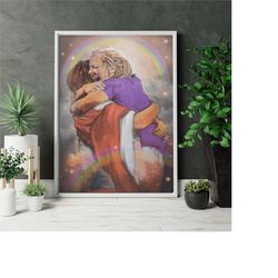 First Day in Heaven, I Held Him and Would Not Let Him Go Jesus Christ, God Wall Art Home Decor, Gift For Christian, Chri