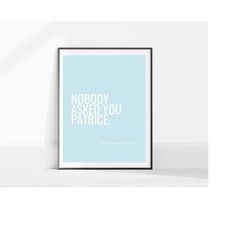 How I met your mother Tv Show Poster / Robin Scherbatsky Quote/Sitcom Poster / Movie Poster Print / Wall Art / Home Deco