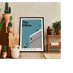 The Office Movie Poster, Steve Carell, Vintage Poster, Minimalist Art, Midcentury Art, Home Art, Album Cover Poster, Pos