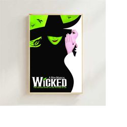 Wicked- Movie  Poster (Regular Style) Art Prints,Home Decor, Art Poster for Gift