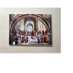 The School of Athens, Raffaello Sanzio da Urbino, Raphael Painting, Raffaello Sanzio, Plato Painting, Aristotle Painting