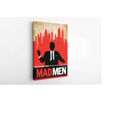 Mad Men Don Draper Movie Character Canvas Wall
