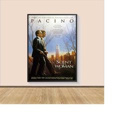 Scent of a Woman Movie Poster Print, Canvas Wall Art, Room Decor, Movie Art, Gifts for Him/Her, Wall Art Print, Art Post