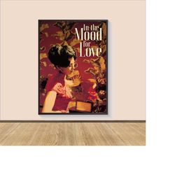 In the Mood for Love Movie Poster Print, Canvas Wall Art, Room Decor, Movie Art, Gifts for Him/Her, Movie Print, Art Pri