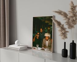 Celebrities Poster, Album Cover Poster, Ye, Kanye, ASAP rocky, Golf Wang, Graphic, Poster, Tyler The Creator, Album Post