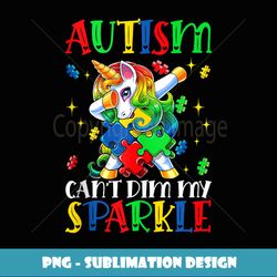 Autism Awareness Unicorn For Autism Mom Girls - Elegant Sublimation PNG Download