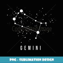 Constellation Quote Gemini Constellation Science Gifts - Instant PNG Sublimation Download