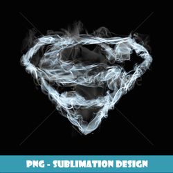 Superman Smoking Shield - Decorative Sublimation PNG File