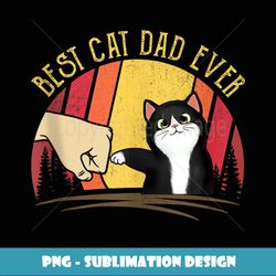 Father's Day Hilarious Cat Dad for Men Cat Daddy - High-Resolution PNG Sublimation File