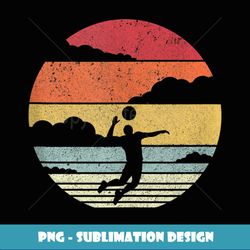 retro volleyball - decorative sublimation png file