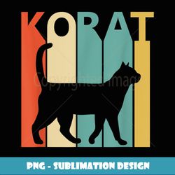 vintage korat cat owner gift - modern sublimation png file