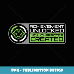 Achievement Unlocked Funny Gamer Dad Pregnancy Man Gift - Artistic Sublimation Digital File