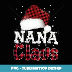 Fun Santa Hat Christmas Costume Family Matching Nana Claus - Instant Sublimation Digital Download