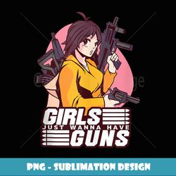 Girls Guns Anime T - Exclusive Sublimation Digital File