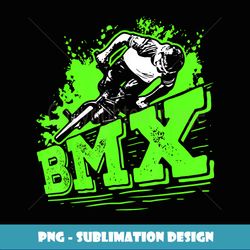 BMX Bike Bicycle BMX Biker Stuntman - High-Resolution PNG Sublimation File