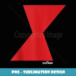 Marvel Black Widow Simple Logo - Special Edition Sublimation PNG File