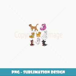 Disney Mickey And Friends Cats Portraits - Exclusive PNG Sublimation Download