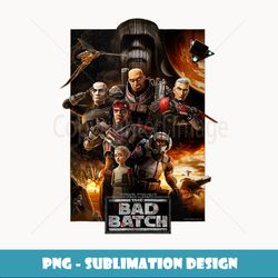 Star Wars The Bad Batch Series - Exclusive Sublimation Digital File