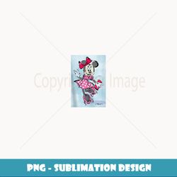 Disney Painted Minnie Mouse Graphic - Instant Sublimation Digital Download