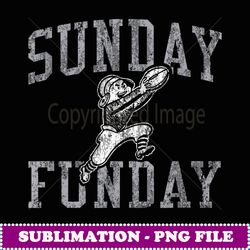 Vintage Sunday Funday T Detroit Football Retro - Stylish Sublimation Digital Download