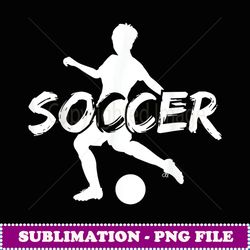 Great Penalty Kick Soccer Soccer Player n Fan - Premium PNG Sublimation File