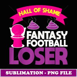Fantasy Football Loser Trophy Toilet Poop - Premium PNG Sublimation File