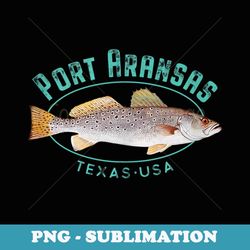 Port Aransas Texas - High-Resolution PNG Sublimation File