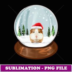 Guinea Pig Snow Globe Xmas PJs Outfit Funny Christmas -
