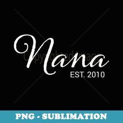Nana Est. - Retro PNG Sublimation Digital Download