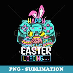 Video Game Easter Bunny Gaming Controller Gamer Boys Girls - Instant PNG Sublimation Download