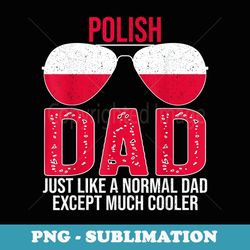 Mens Vintage Polish Dad Poland Flag Sunglasses Father's Day - Premium PNG Sublimation File