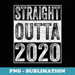 Straight Outta 2020 3 Years Old s Vintage 3rd Birthday - Premium PNG Sublimation File