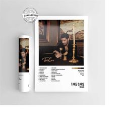 Take Care-Drake Music Album Poster / High Quality Music Cover Print / A4 / A3 / A2 / A1