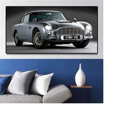 156 aston martin posters - car canvas large print - car painting - car prints - car artwork - car art - car wall art - c