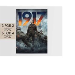 1917 2019 Poster - Movie Poster Art Film Print Gift 1917001